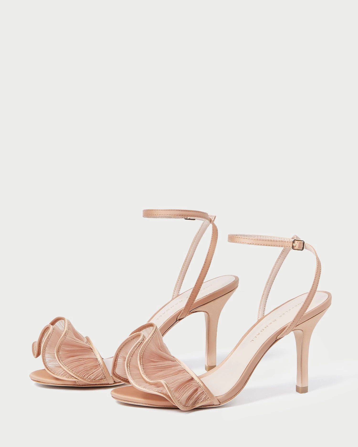 Loeffler Randall Estella Beauty Ruffle Heeled Sandal 4 Loeffler Randall Estella Beauty Ruffle Heeled Sandal - Image 4