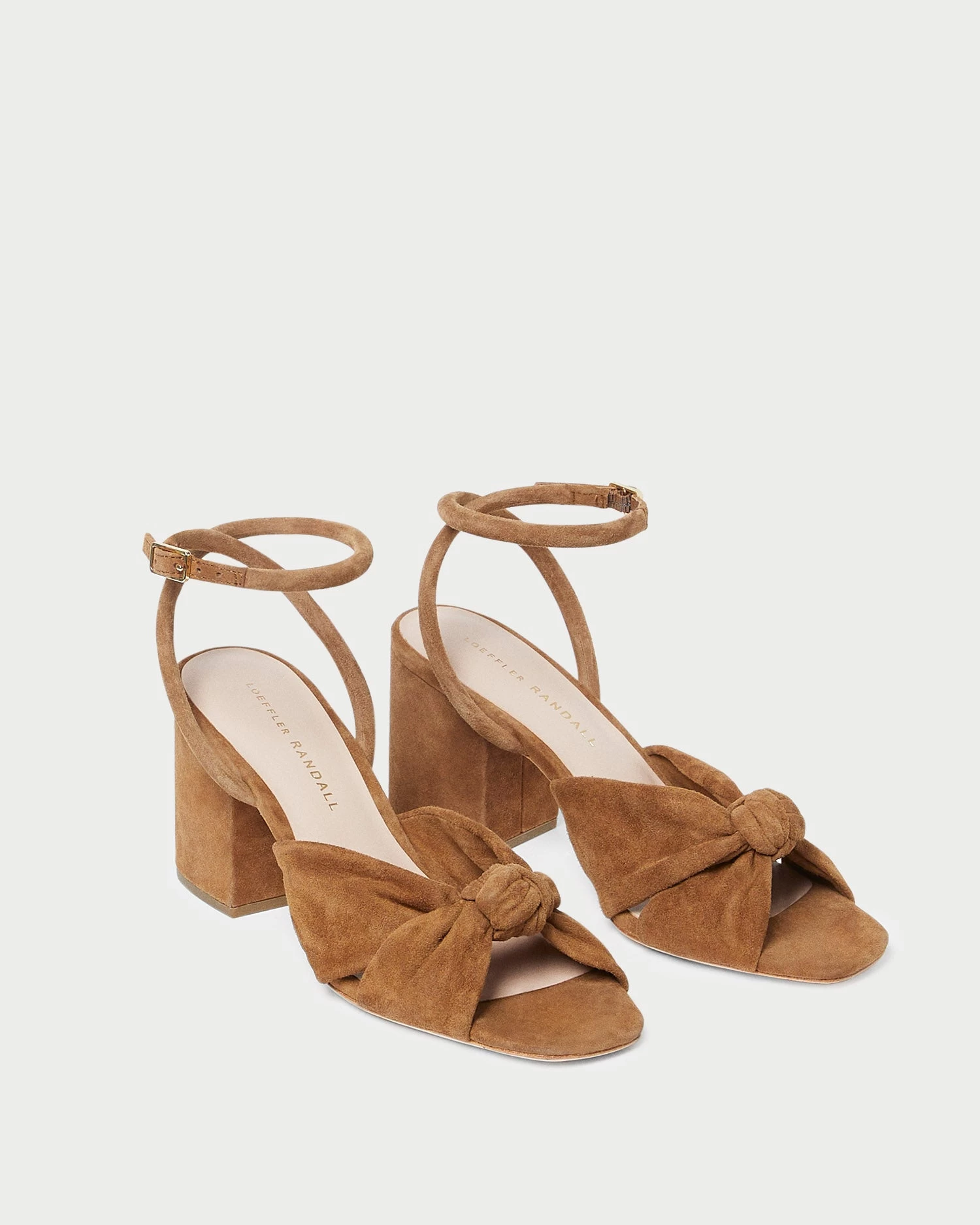 Loeffler Randall Fiamma Cacao Knot Mid-Heel Sandal 4 Loeffler Randall Fiamma Cacao Knot Mid-Heel Sandal - Image 4