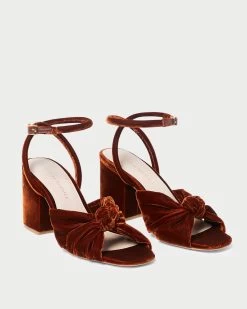 Loeffler Randall Fiamma Sienna Knot Mid-Heel Sandal -Outlet Velin Studio Store FIAMMA VL SIENNA 3 1
