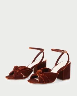 Loeffler Randall Fiamma Sienna Knot Mid-Heel Sandal -Outlet Velin Studio Store FIAMMA VL SIENNA 4 1