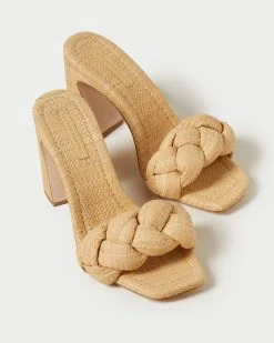 Loeffler Randall Freya Natural Braided Curve Mule -Outlet Velin Studio Store FREYA R NATRL 3 1