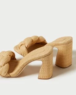 Loeffler Randall Freya Natural Braided Curve Mule -Outlet Velin Studio Store FREYA R NATRL 5