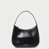 Loeffler Randall Greta Black Round Shoulder Bag