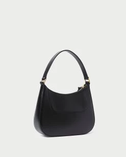 Loeffler Randall Greta Black Round Shoulder Bag -Outlet Velin Studio Store GRETA VA BLACK 3