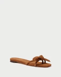 Loeffler Randall Hadley Cacao Bow Sandal