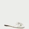 Loeffler Randall Hadley White Bow Sandal