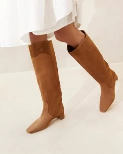 Loeffler Randall Indy Cacao Tall Boot -Outlet Velin Studio Store INDY KS CACAO 003copy