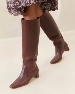 Loeffler Randall Indy Espresso Tall Boot -Outlet Velin Studio Store INDY VA ESPRE 003copy