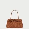 Loeffler Randall Iona Nutmeg Puffed Bow Clutch