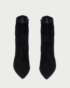 Loeffler Randall Isla Black Suede Slim Ankle Bootie 7 Loeffler Randall Isla Black Suede Slim Ankle Bootie -Outlet Velin Studio Store ISLA SS BLACK 3