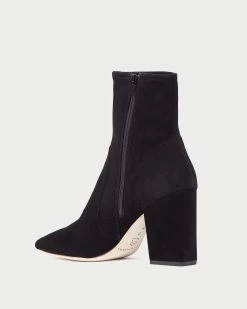 Loeffler Randall Isla Black Suede Slim Ankle Bootie 8 Loeffler Randall Isla Black Suede Slim Ankle Bootie -Outlet Velin Studio Store ISLA SS BLACK 4