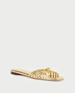 Loeffler Randall Izzie Gold Knot Sandal