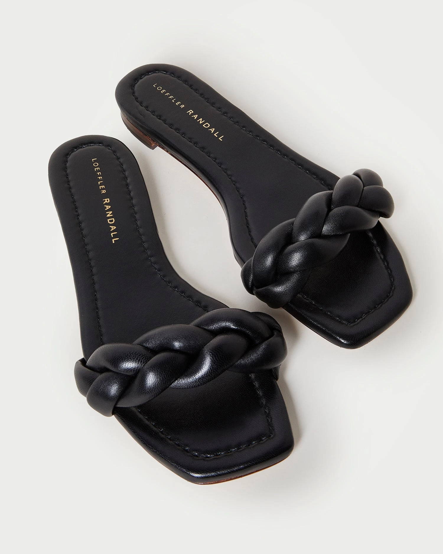 Loeffler Randall Jackson Black Braided Sandal 3 Loeffler Randall Jackson Black Braided Sandal - Image 3