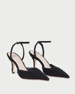 Loeffler Randall Jaden Black Pointed-Toe Pump -Outlet Velin Studio Store JADEN PF BLACK 4