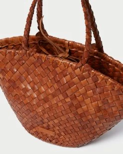Loeffler Randall Kai Timber Woven Leather Tote -Outlet Velin Studio Store KAI WL TIMBR 4