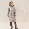 Loeffler Randall Kat Leopard Rain Coat