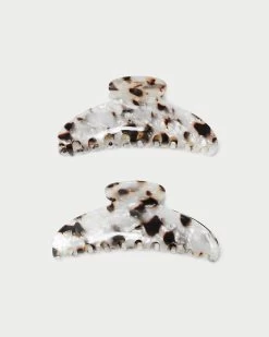 Loeffler Randall Koda Pearl Tortoiseshell Hair Claw