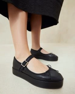 Loeffler Randall Leah Black Platform Mary Jane -Outlet Velin Studio Store LEAH GLCF BLACK 5