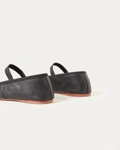 Loeffler Randall Leonie Black Leather Ballet Flat -Outlet Velin Studio Store LEONIE GLCF BLACK 4