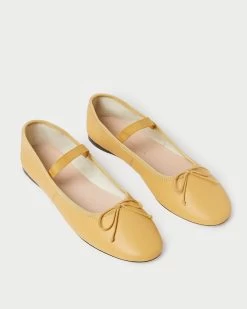 Loeffler Randall Leonie Butter Ballet Flat -Outlet Velin Studio Store LEONIE GLCF BUTTR 3