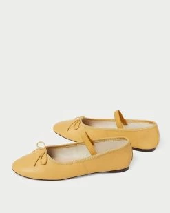 Loeffler Randall Leonie Butter Ballet Flat -Outlet Velin Studio Store LEONIE GLCF BUTTR 4