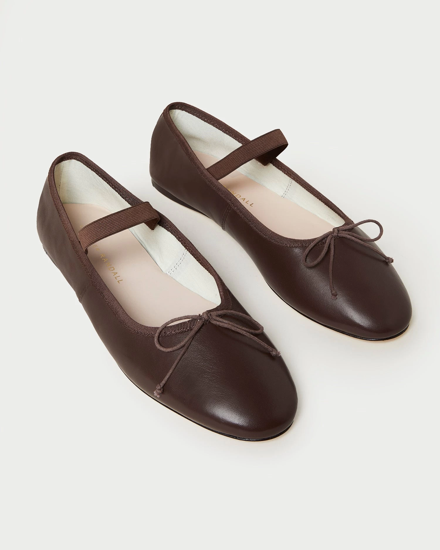 Loeffler Randall Leonie Chocolate Leather Ballet Flat 3 Loeffler Randall Leonie Chocolate Leather Ballet Flat - Image 3