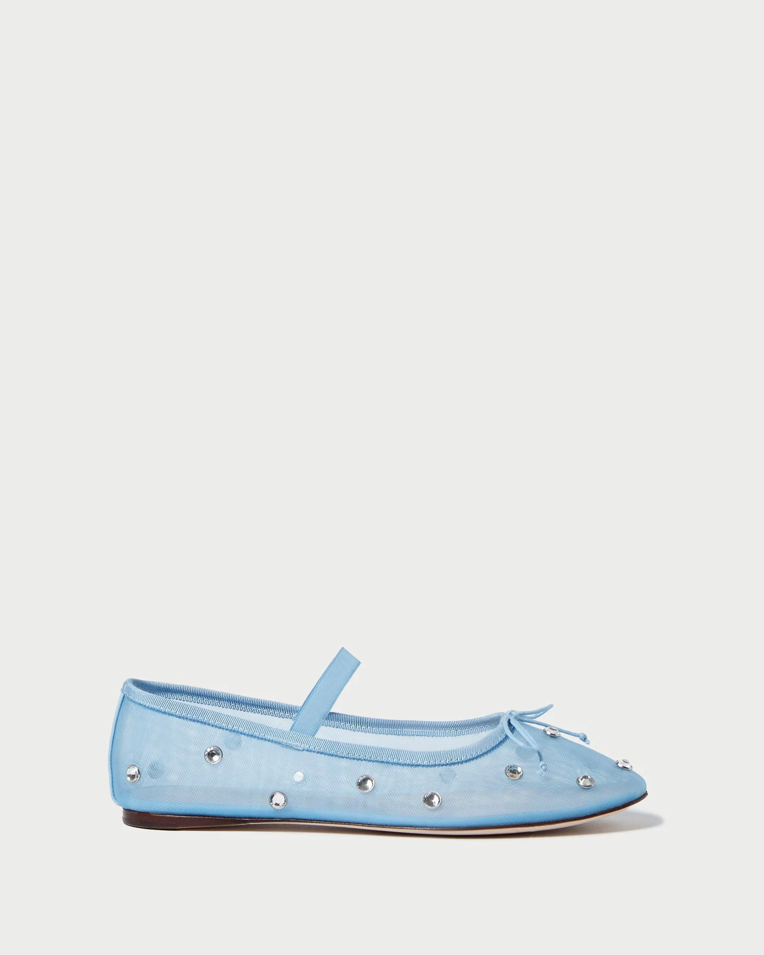 Loeffler Randall Leonie Blue/Clear Ballet Flat 2 Loeffler Randall Leonie Blue/Clear Ballet Flat - Image 2