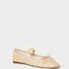 Loeffler Randall Leonie Natural Ballet Flat