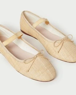 Loeffler Randall Leonie Natural Ballet Flat -Outlet Velin Studio Store LEONIE R NATRL 3