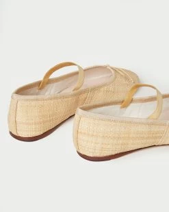 Loeffler Randall Leonie Natural Ballet Flat -Outlet Velin Studio Store LEONIE R NATRL 4