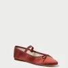 Loeffler Randall Leonie Terracotta Ballet Flat