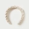 Loeffler Randall Lilac Platinum Braided Headband