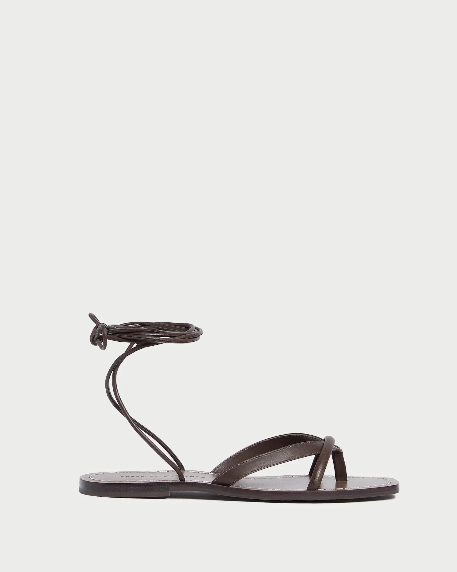 Loeffler Randall Lilla Espresso Thong Wrap Sandal 2 Loeffler Randall Lilla Espresso Thong Wrap Sandal - Image 2