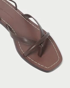 Loeffler Randall Lilla Espresso Thong Wrap Sandal 7 Loeffler Randall Lilla Espresso Thong Wrap Sandal -Outlet Velin Studio Store LILLA VA ESPRE 3copy