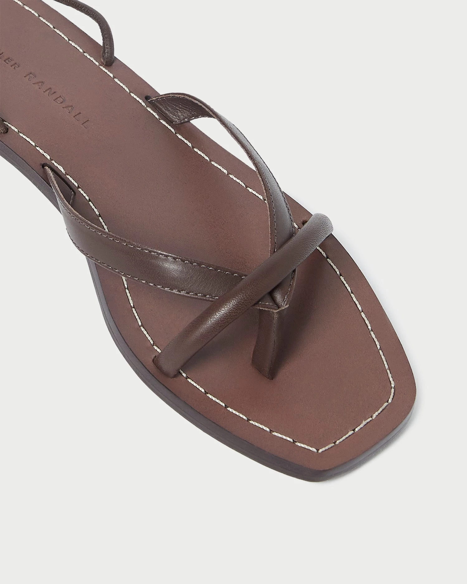 Loeffler Randall Lilla Espresso Thong Wrap Sandal 3 Loeffler Randall Lilla Espresso Thong Wrap Sandal - Image 3