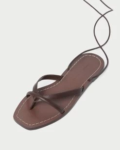 Loeffler Randall Lilla Espresso Thong Wrap Sandal 8 Loeffler Randall Lilla Espresso Thong Wrap Sandal -Outlet Velin Studio Store LILLA VA ESPRE 4copy