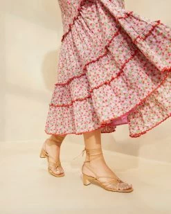 Loeffler Randall Lola Honey Knot Lace-Up Mid-Heel -Outlet Velin Studio Store LOLA N HONEY 022copy 1