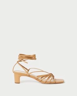Loeffler Randall Lola Honey Knot Lace-Up Mid-Heel -Outlet Velin Studio Store LOLA N HONEY 2 1