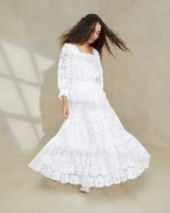 Outlet Velin Studio Store -Outlet Velin Studio Store LUNA LACE IVORY 1 1