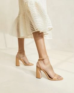 Loeffler Randall Malia Dune Curved-Heel Sandal -Outlet Velin Studio Store MALIA N DUNE 2288