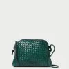Loeffler Randall Mallory Forest Woven Crossbody