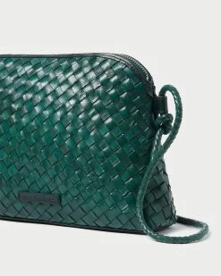 Loeffler Randall Mallory Forest Woven Crossbody 6 Loeffler Randall Mallory Forest Woven Crossbody -Outlet Velin Studio Store MALLORY SWL FORST 2