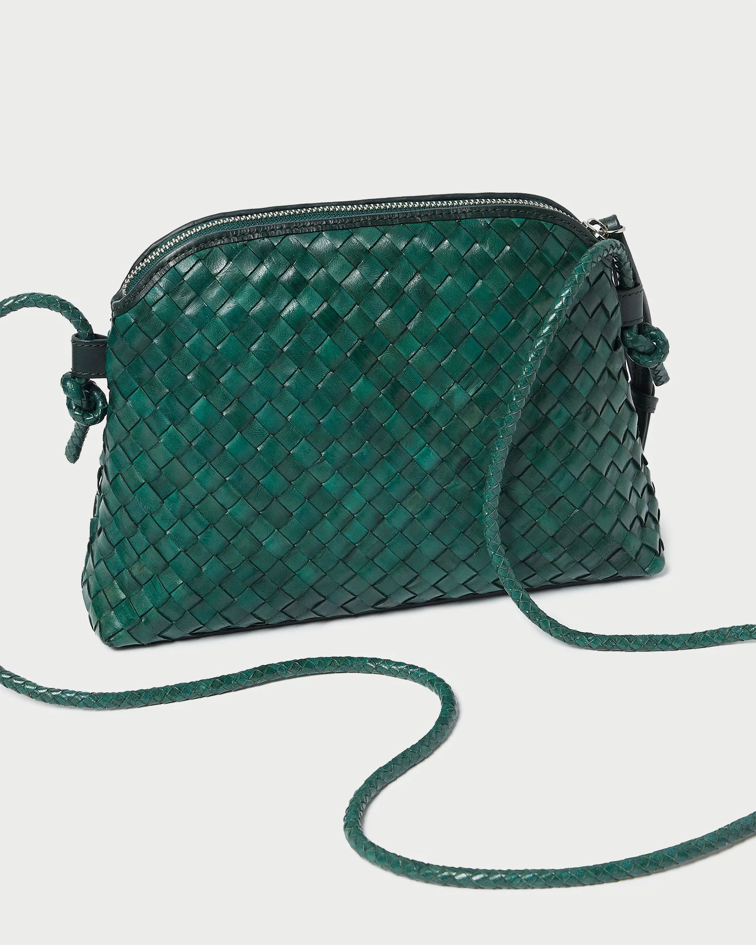Loeffler Randall Mallory Forest Woven Crossbody 3 Loeffler Randall Mallory Forest Woven Crossbody - Image 3