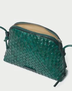 Loeffler Randall Mallory Forest Woven Crossbody 8 Loeffler Randall Mallory Forest Woven Crossbody -Outlet Velin Studio Store MALLORY SWL FORST 4