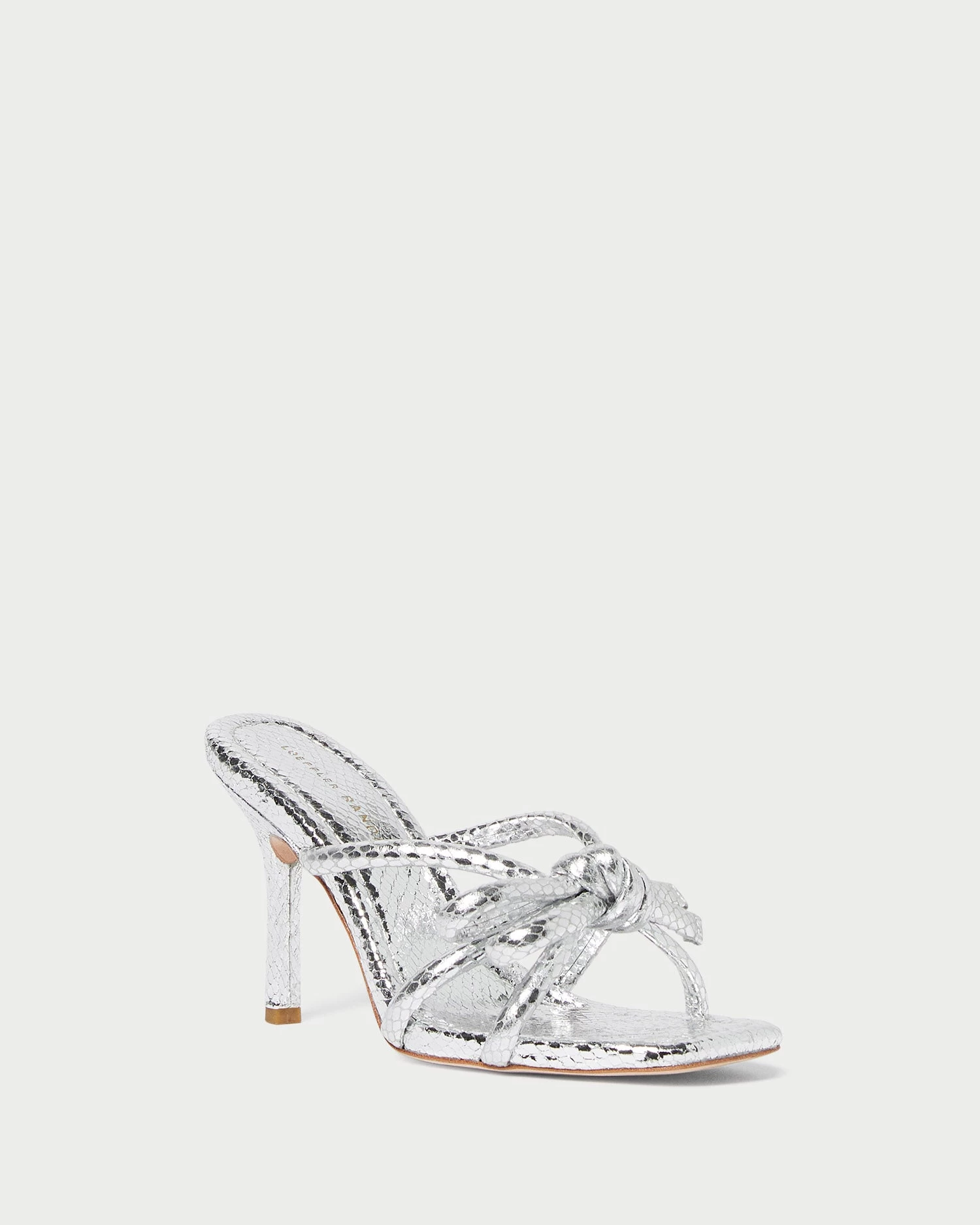 Loeffler Randall Margi Silver Bow Heel 1 Loeffler Randall Margi Silver Bow Heel