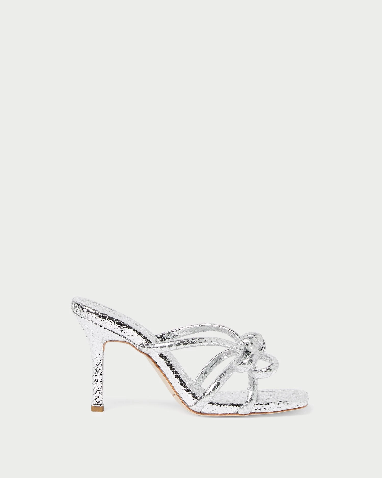 Loeffler Randall Margi Silver Bow Heel 2 Loeffler Randall Margi Silver Bow Heel - Image 2