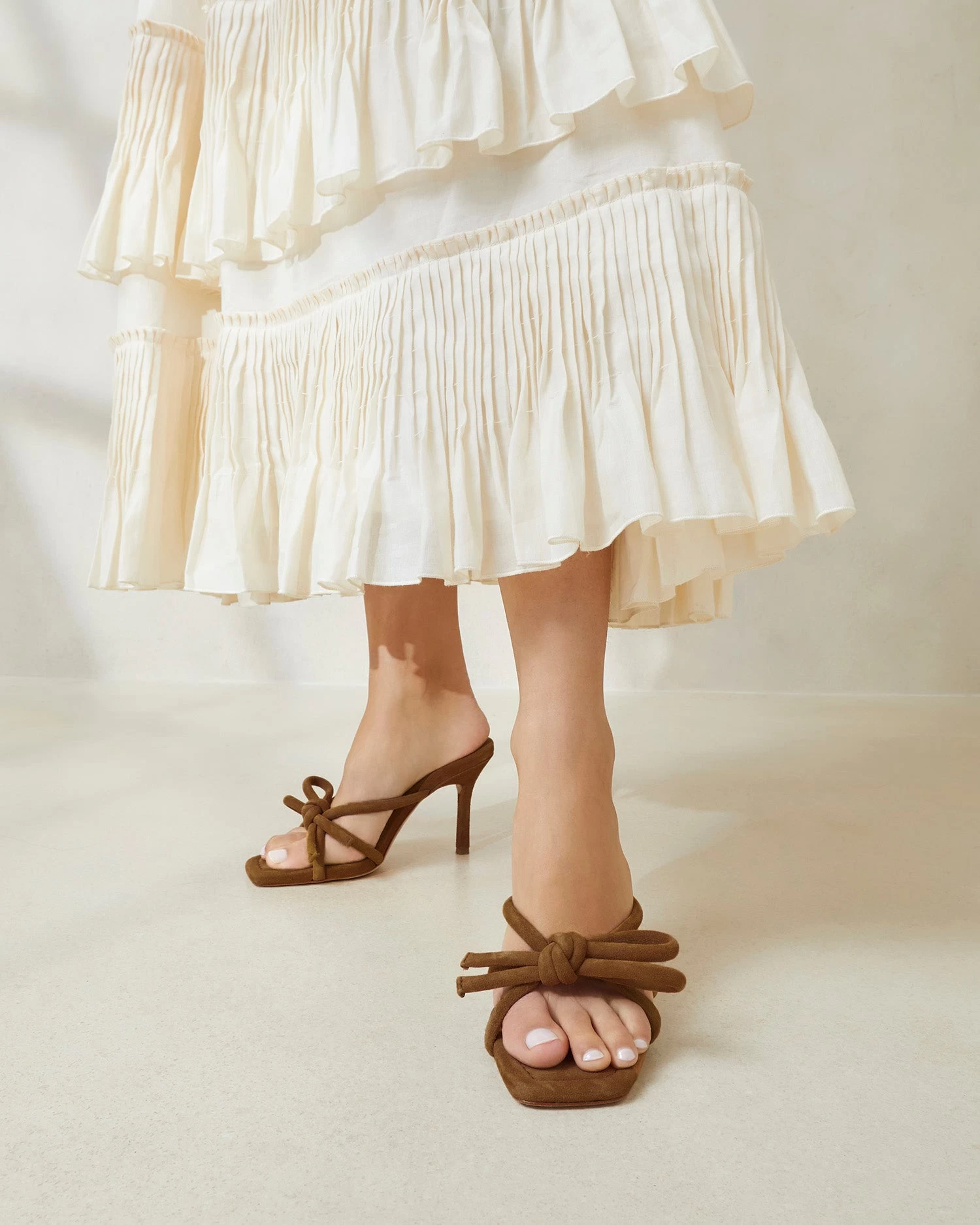 Loeffler Randall Margi Cacao Bow Heel 5 Loeffler Randall Margi Cacao Bow Heel - Image 5