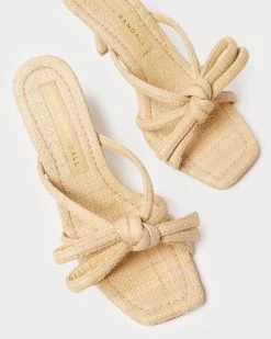 Loeffler Randall Margi Natural Bow Heel -Outlet Velin Studio Store MARGI R NATRL 3