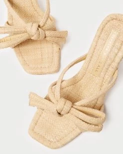 Loeffler Randall Margi Natural Bow Heel -Outlet Velin Studio Store MARGI R NATRL 4