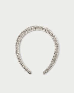 Loeffler Randall Marina Champagne Puffy Headband